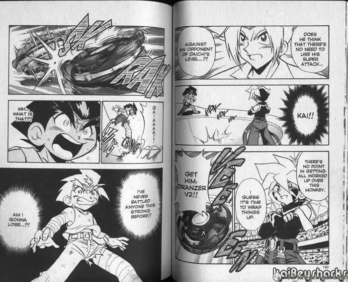 Bakuden Shoot Beyblade Chapter 10.4 7